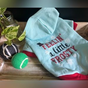 Dog’s winter sweater